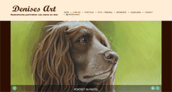 Desktop Screenshot of denises-art.com